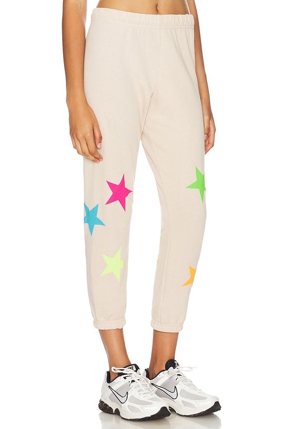 view 2 of 4 Nate Crop Sweat Pant in Soft Beige