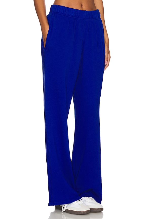 view 2 of 6 Mabel Wide Leg Pant W/ Side Pocket in Sapphire