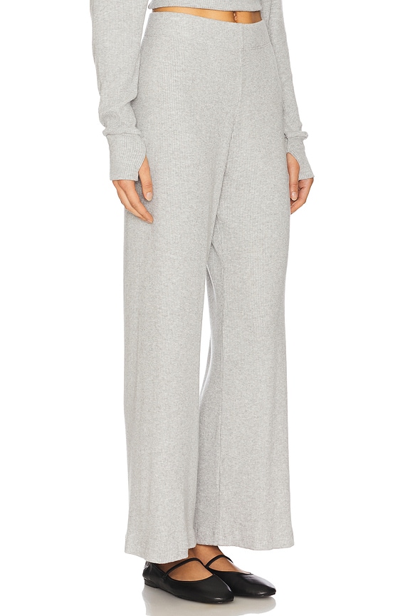 view 2 of 6 Theoden Wide Leg Pant in Heather Grey