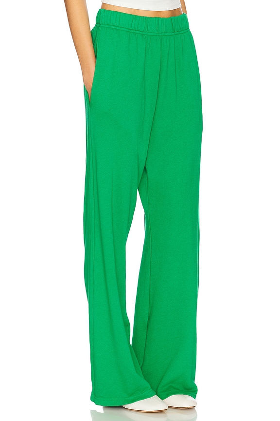 view 2 of 6 Mabel Wide Leg Pant in Chartreuse
