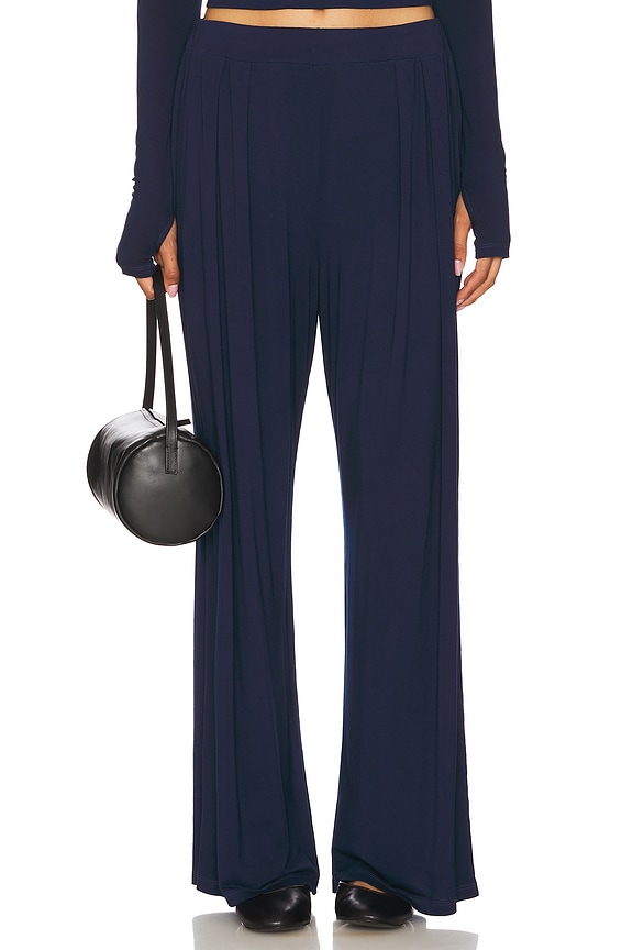 view 1 of 6 Vox Pleated Pant in Astral Navy