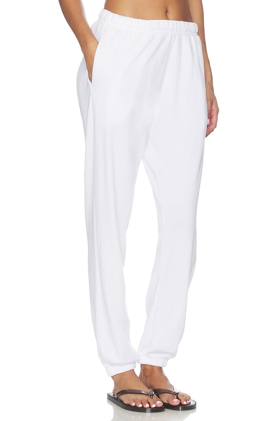 view 2 of 6 Viper Sweatpant With Side Pocket in White