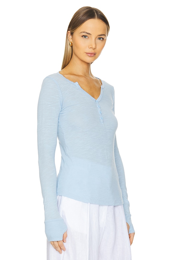 view 2 of 4 Tahoe Tee in Powder Blue