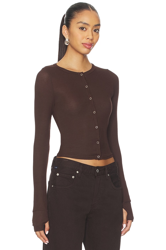 view 2 of 4 CAMISETA VESCA in Dark Brown