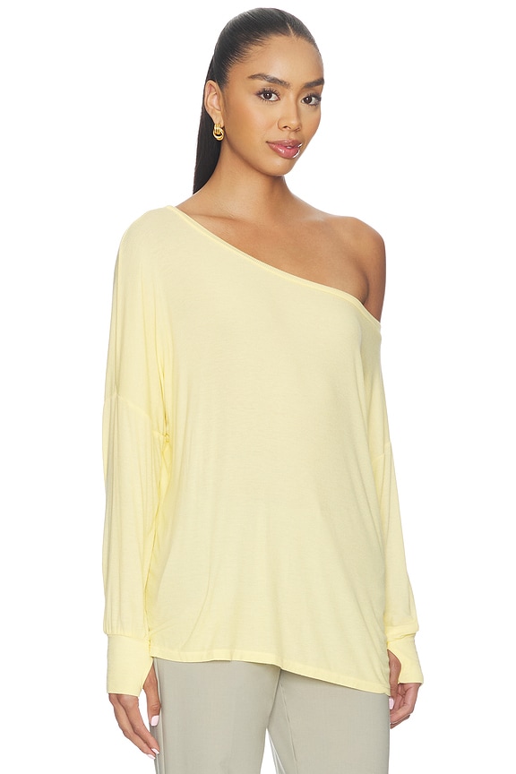 view 2 of 4 TOP ÉPAULES DÉNUDÉES KRISTOPHER in Butter Yellow