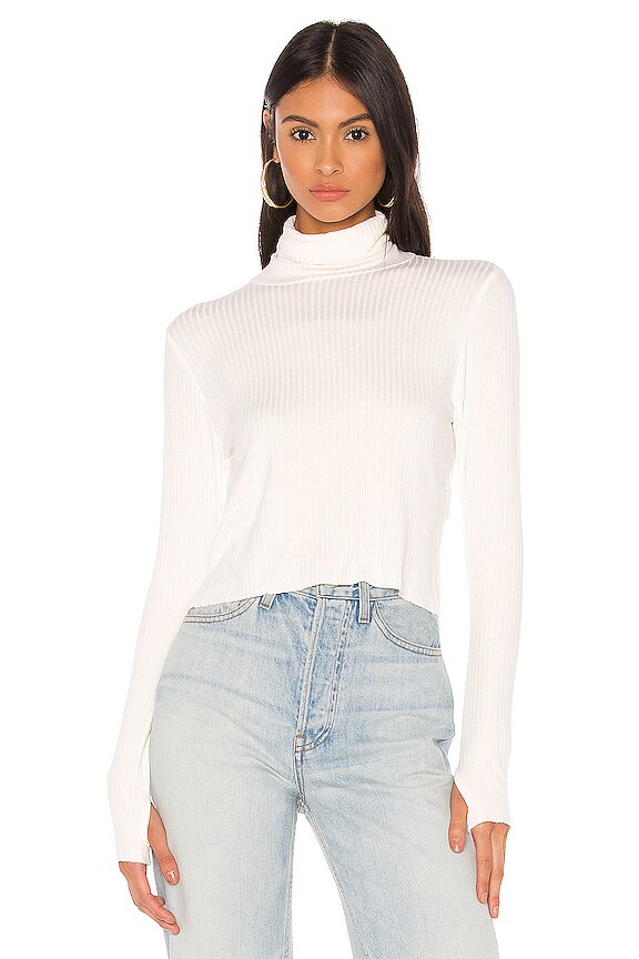 view 1 of 5 Eliseo Long Sleeve Top in Milk