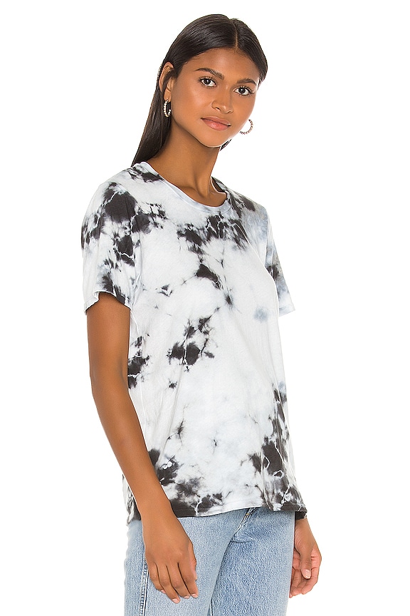 view 2 of 4 T-SHIRT HALL in Black & White Tie Dye