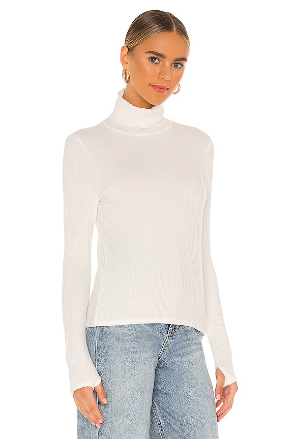 view 2 of 5 Alamo Long Sleeve Turtleneck in Milk