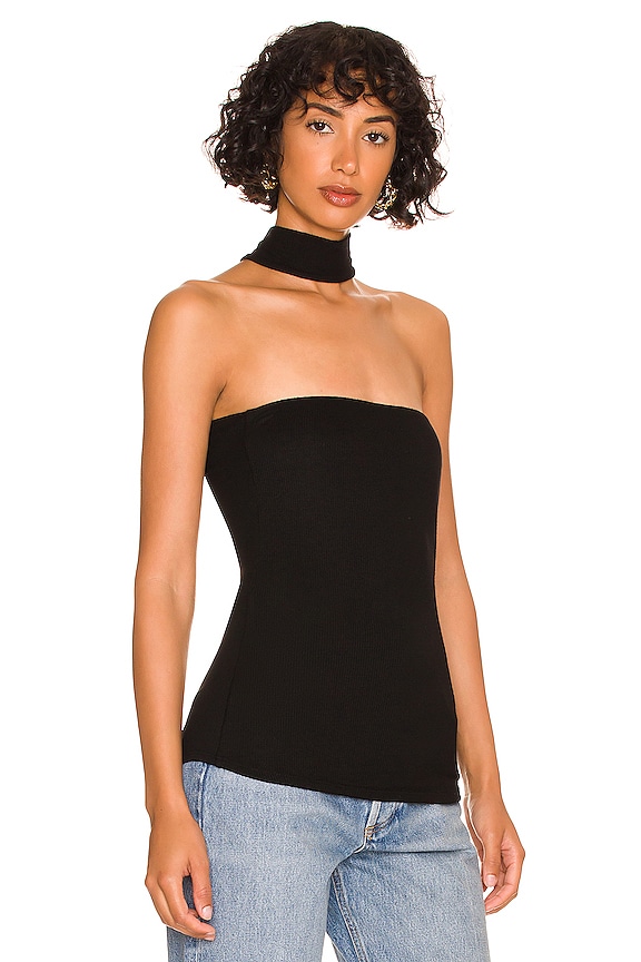 view 2 of 4 Lazaro Mock Neck Top in Black