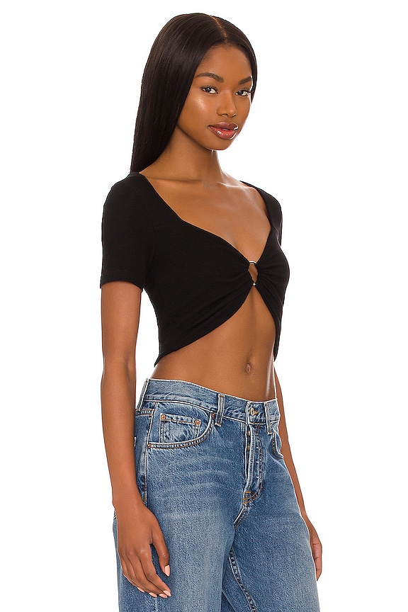 view 2 of 4 TOP CORTO TYRONE in Black