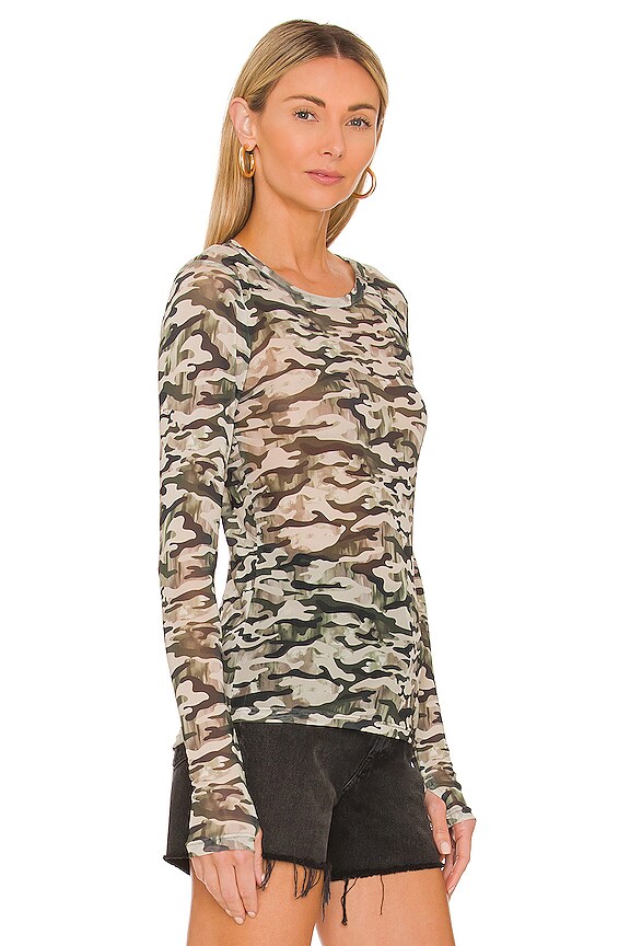 view 2 of 4 VERO MESH 탑 in Camo