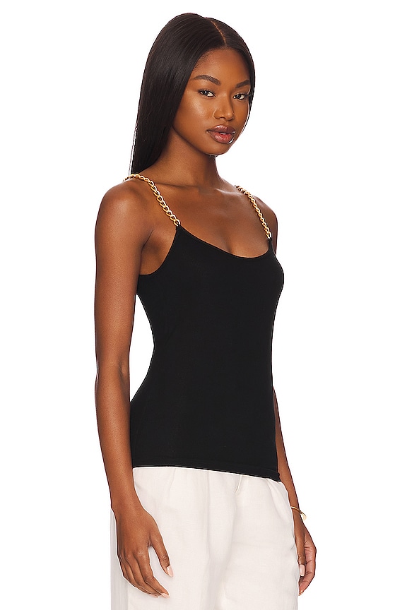 view 2 of 4 Becton Tank With Chain Straps in Black