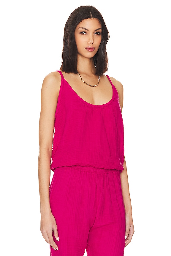 view 2 of 4 CAMISETA TIRANTES POMONA in Raspberry