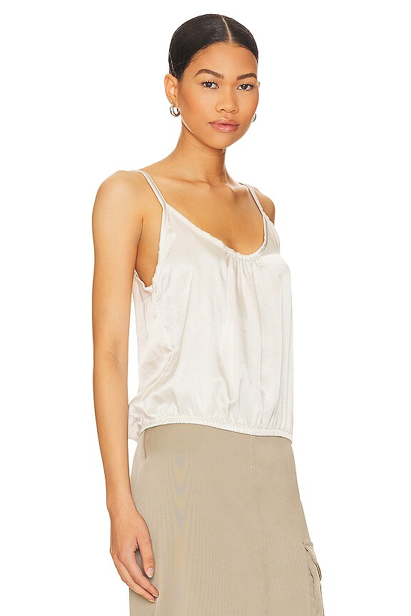 view 2 of 4 Avi Spaghetti Strap Top in Ivory