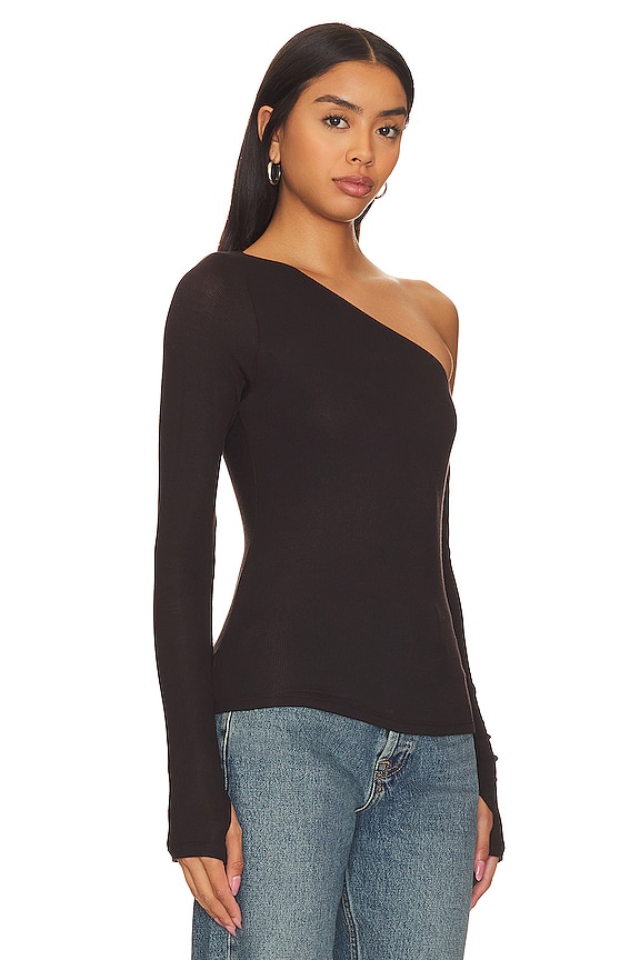 view 2 of 4 CAMISETA ASIMÉTRICA MAGDALENO in Espresso