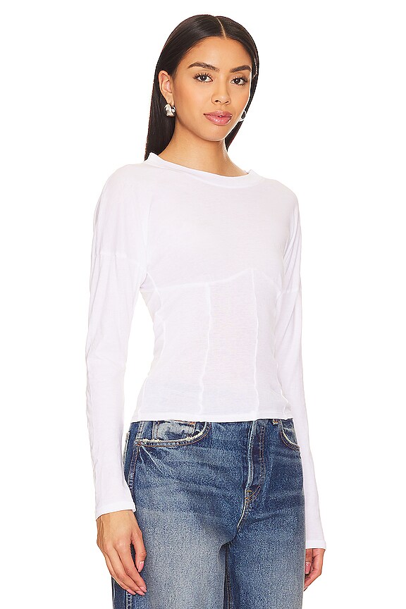 view 2 of 4 CAMISETA TIPO CORSÉ MANNING in White