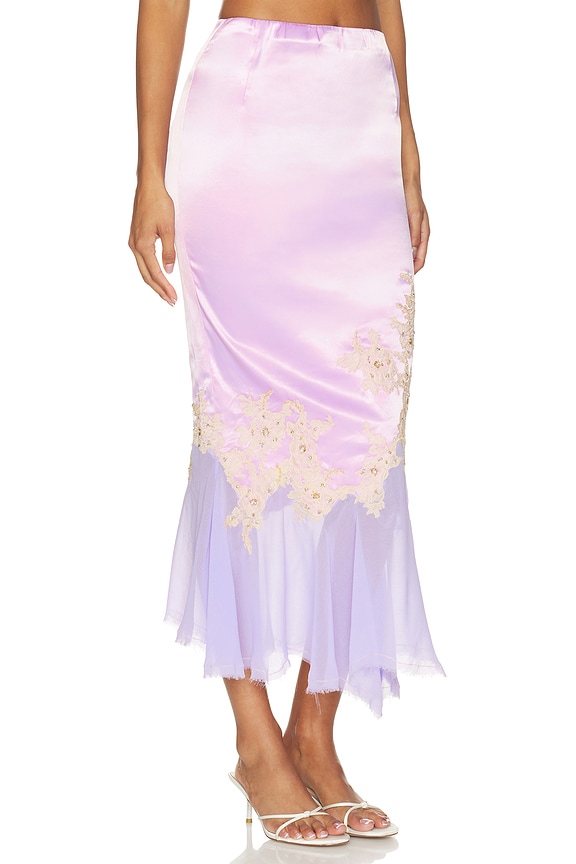 view 2 of 6 FALDA LINDSAY LOHAN in Lilac