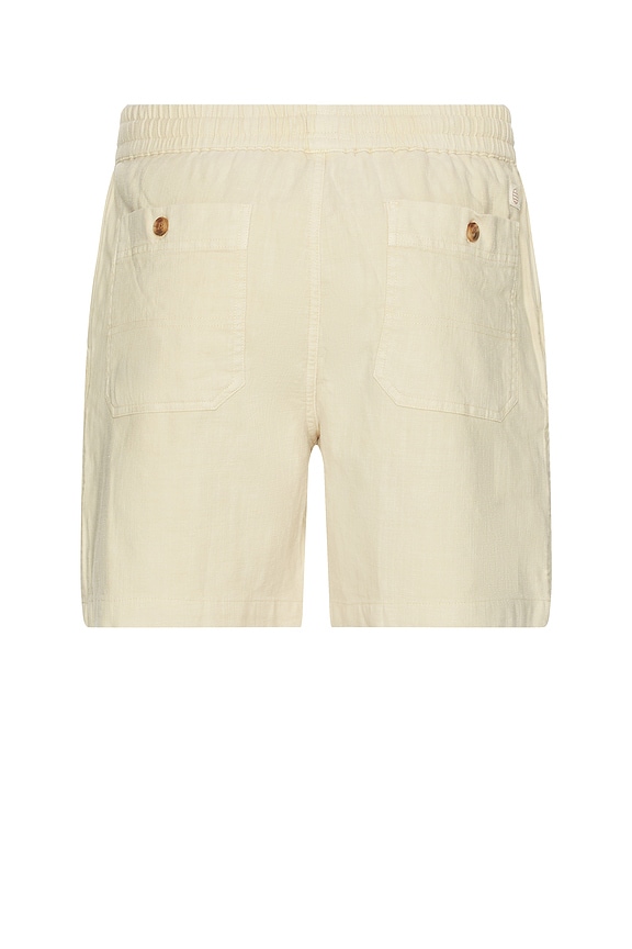 view 2 of 3 Saturday Stretch Selvage Short in Sand
