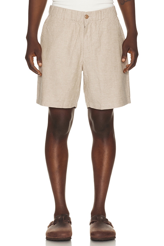 view 1 of 4 SHORT CHINO SATURDAY in Taupe