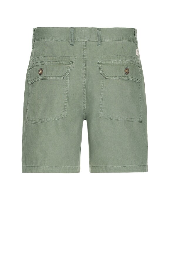 view 2 of 3 Side Stripe Mesh Short in Vetiver