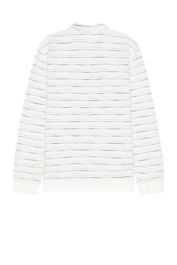 view 2 of 3 Boucle Sweater in Natural Multi Stripe