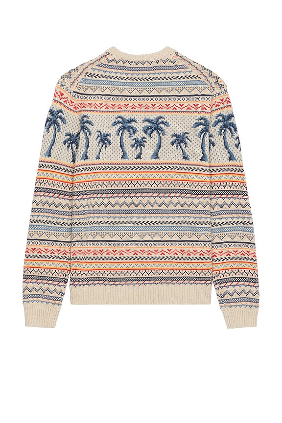 view 2 of 3 JERSEY in Palm Fair Isle