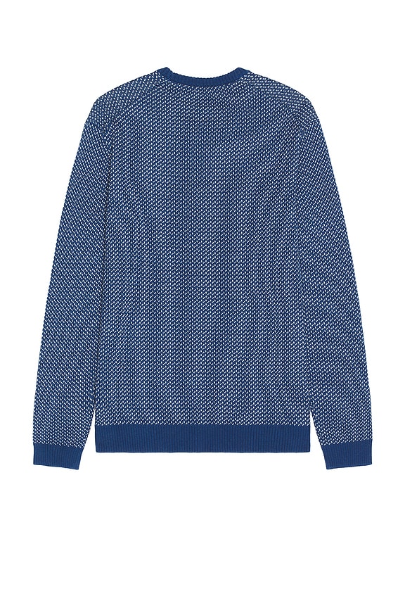 view 2 of 4 Birdseye Crewneck Sweater in Navy