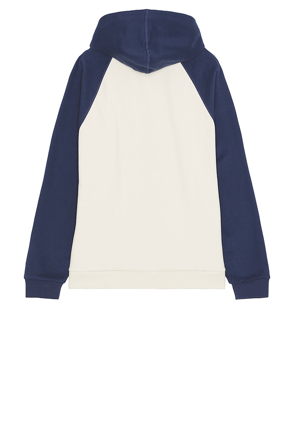 view 2 of 3 Cloud 9 Fleece Hoodie in Navy & Cream