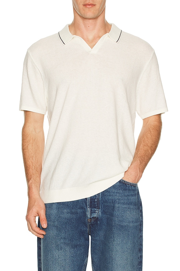 view 1 of 4 Greyson Sweater Polo in White