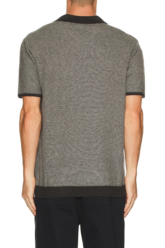 view 2 of 4 Liam Sweater Polo in Black Oyster & Pearl Grey