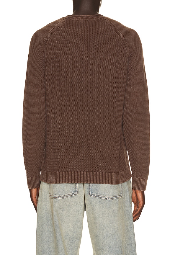 view 2 of 4 Garment Dye Roll Neck Sweater in Java
