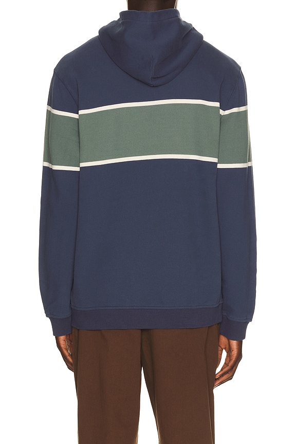 view 2 of 4 SWEAT À CAPUCHE RELAXED  in Mood Indigo Colorblock