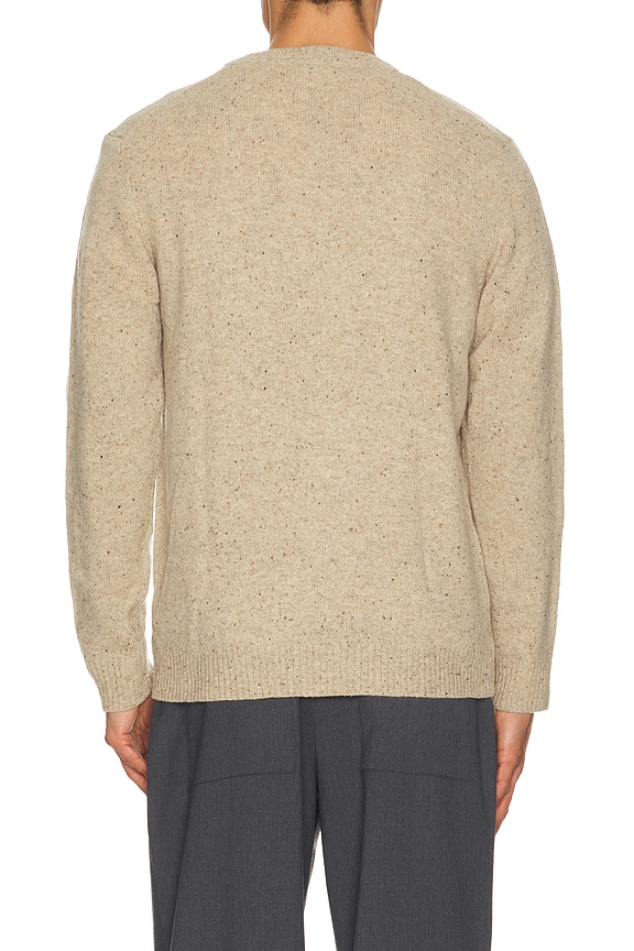 view 2 of 4 Donegal V Neck Sweater in Ryewater