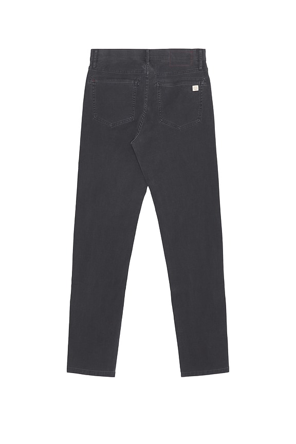 view 2 of 5 5 Pocket Stretch Terry Pant in Faded Navy