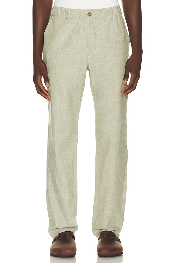 view 1 of 5 Saturday Hemp Chino Pants in Olive