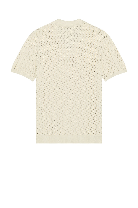 view 2 of 4 СВИТЕР-ПОЛО ARCHIVE in Natural