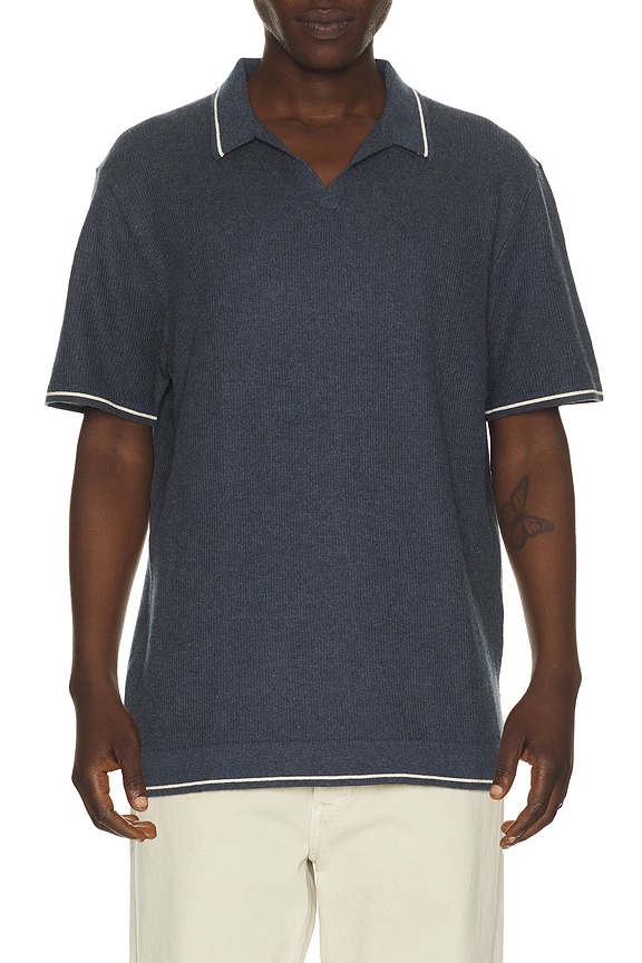 view 1 of 4 LIAM セーターポロ in Dark Indigo