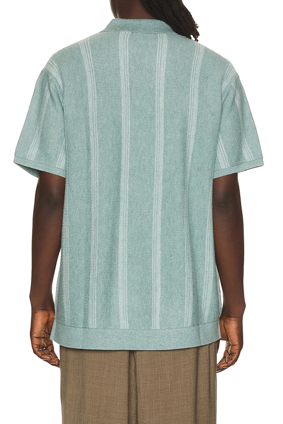 view 2 of 5 Liam Sweater Polo in Topaz Stripe