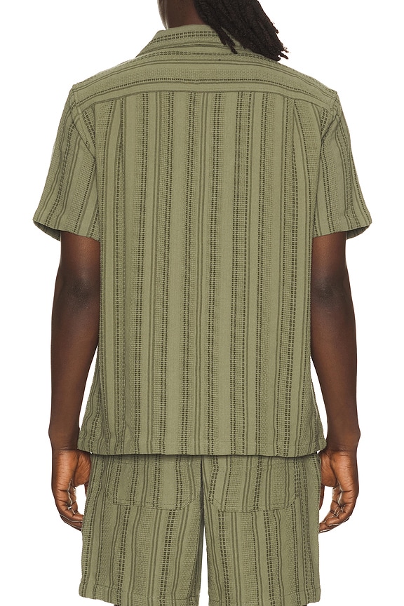 view 2 of 4 Dobby Resort Shirt in Olive