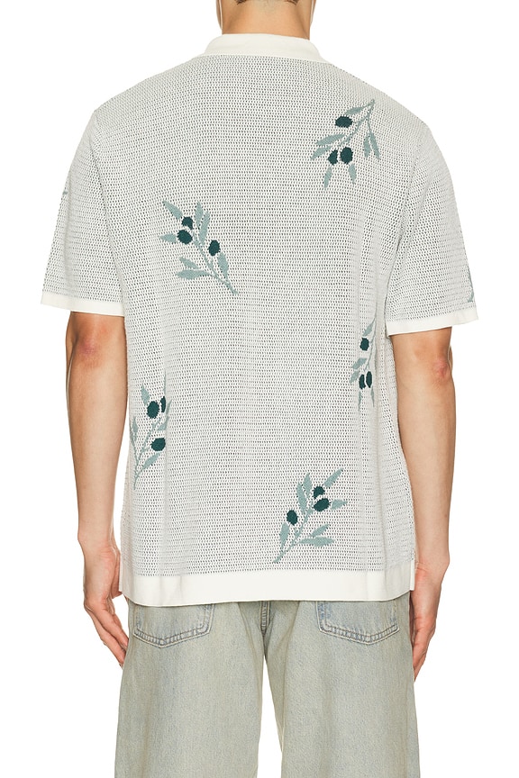 view 2 of 5 CHEMISE OLIVO in White Olive Motif