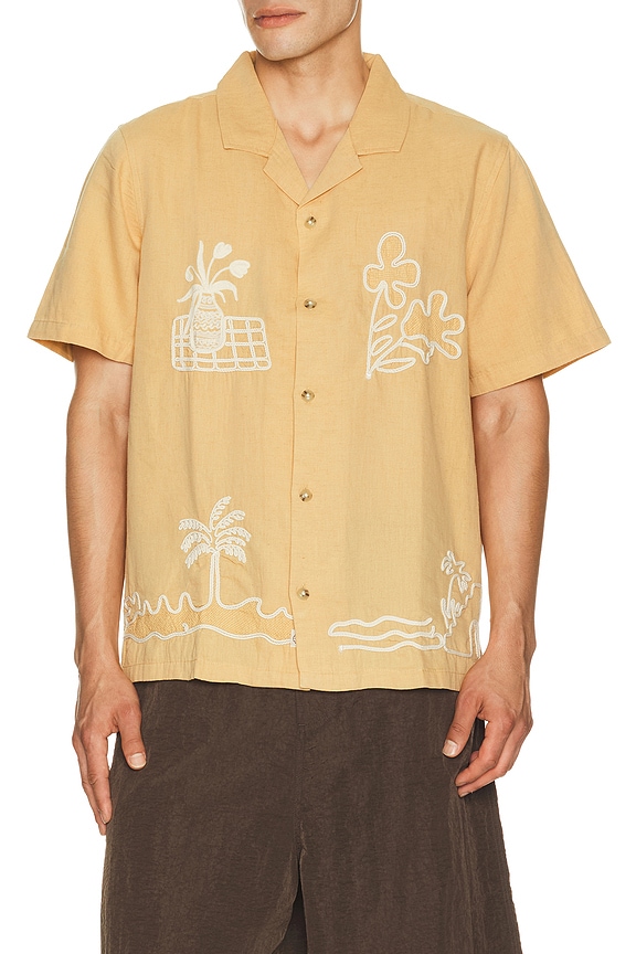 view 1 of 5 CHEMISE SOL in Mustard