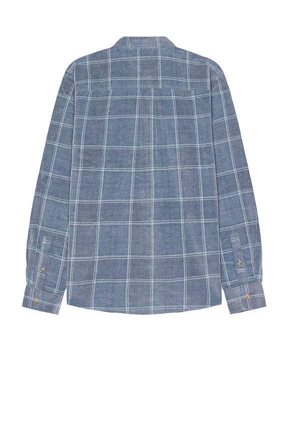 view 2 of 3 CAMISA in Indigo Plaid