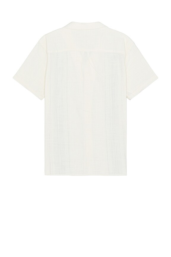 view 2 of 3 CAMISA in Natural & Lavender Stripe