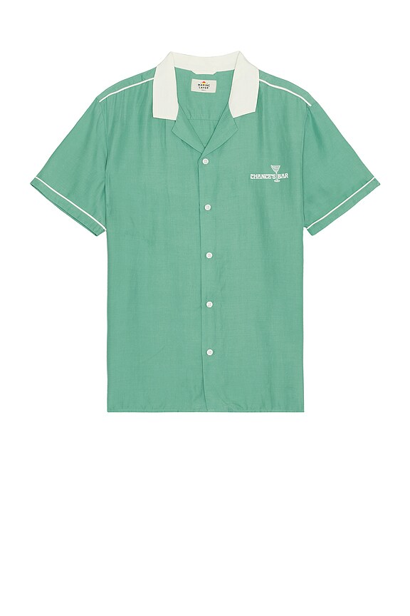 view 2 of 3 Archive Bowling Shirt in Green