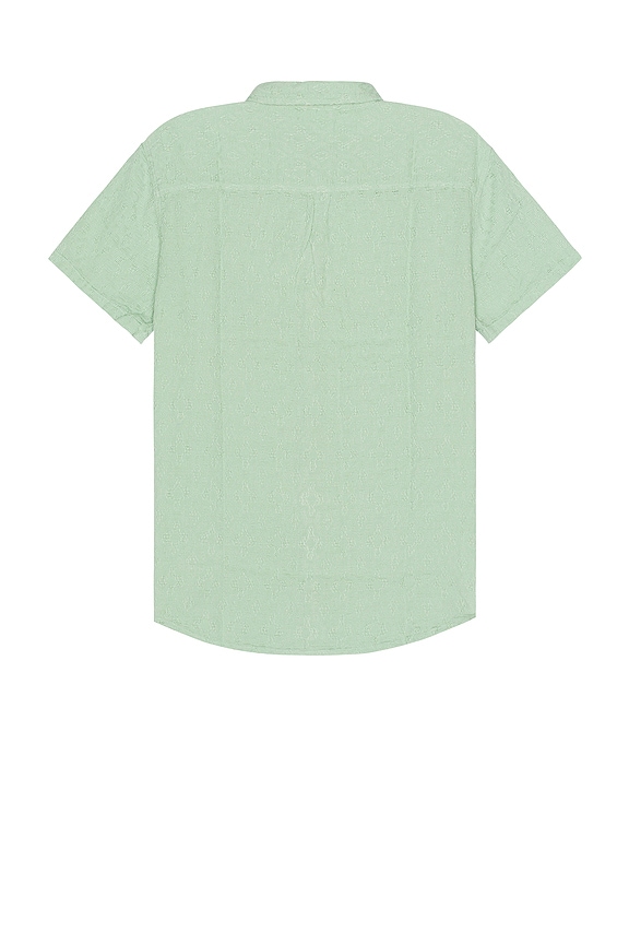 view 2 of 3 Theo Textured Shirt in Silt Green