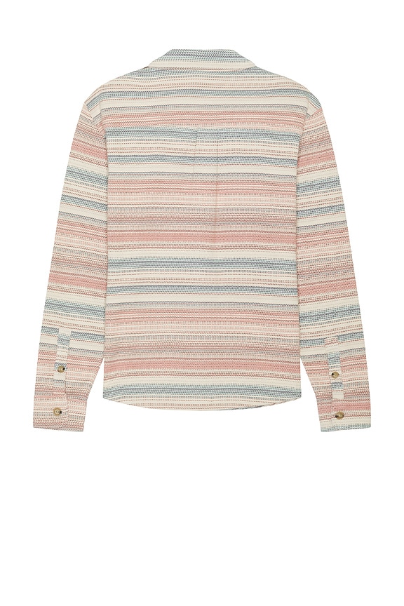 view 2 of 3 Pacifica Long Sleeve Shirt in Warm Baja Stripe