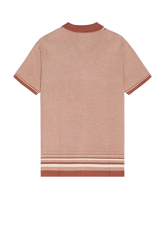 view 2 of 3 Ethan Sweater Button Down Shirt in Withered Rose