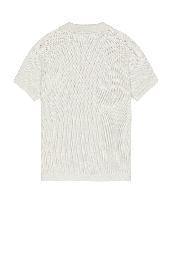 view 2 of 3 Conrad Sweater Polo in Oatmeal Grey