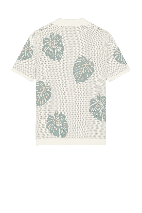 view 2 of 4 Asher Sweater Resort Shirt in Topaz