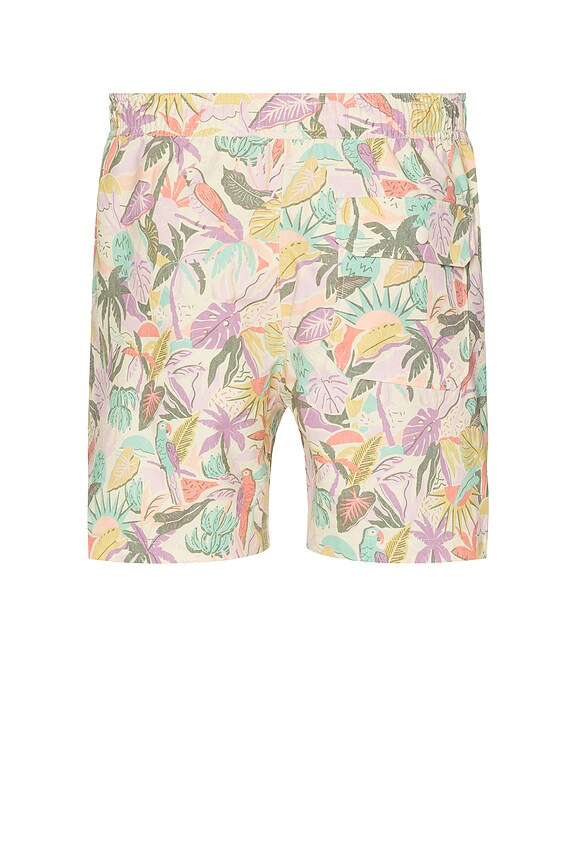 view 2 of 5 Mechanical Swim Trunk in Bright Cabana